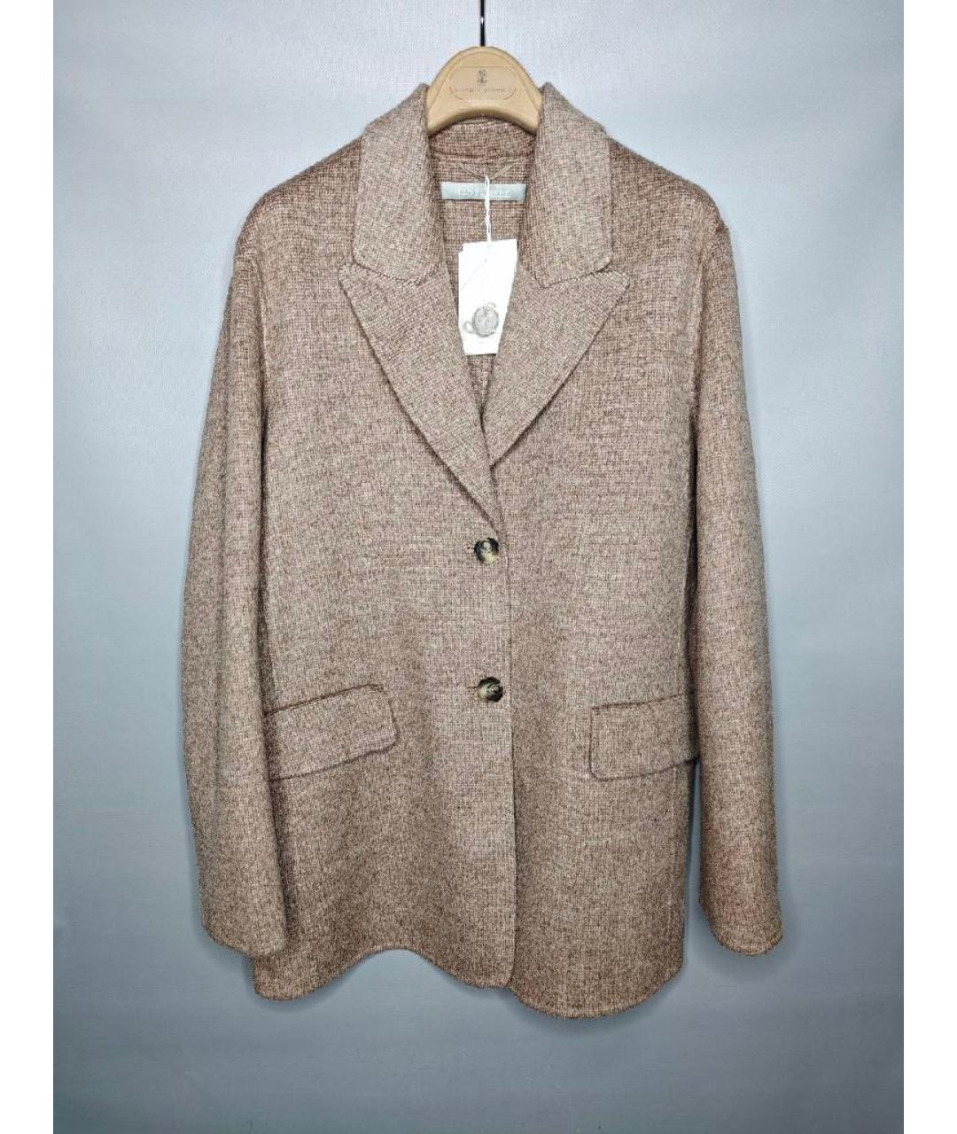 12 STOREEZ Коричневое шерстяное пальто, фото 6