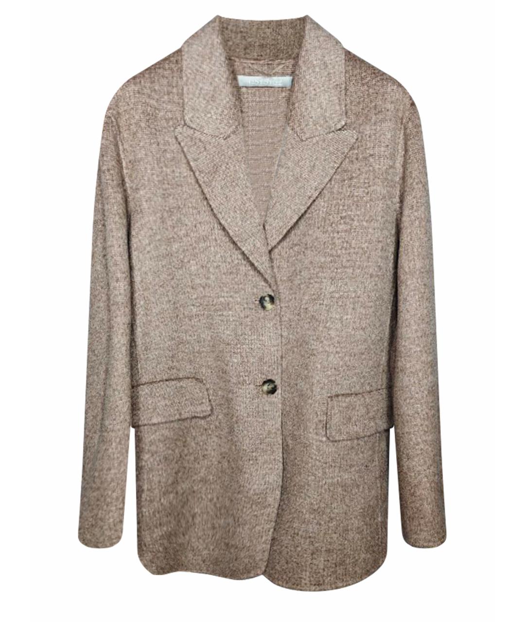 12 STOREEZ Коричневое шерстяное пальто, фото 1