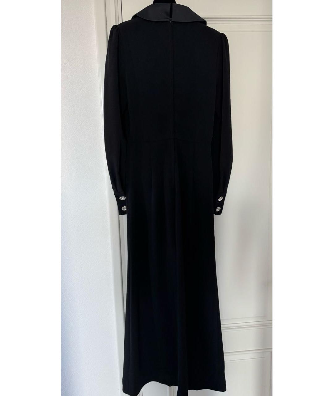 ALESSANDRA RICH Черное полиэстеровое вечернее платье, фото 2