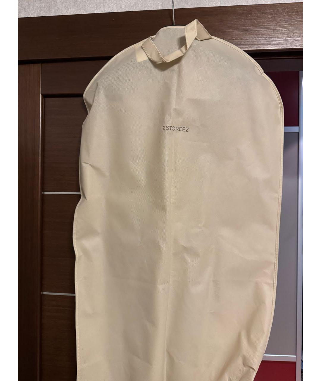 12 STOREEZ Белый хлопковый жакет/пиджак, фото 8