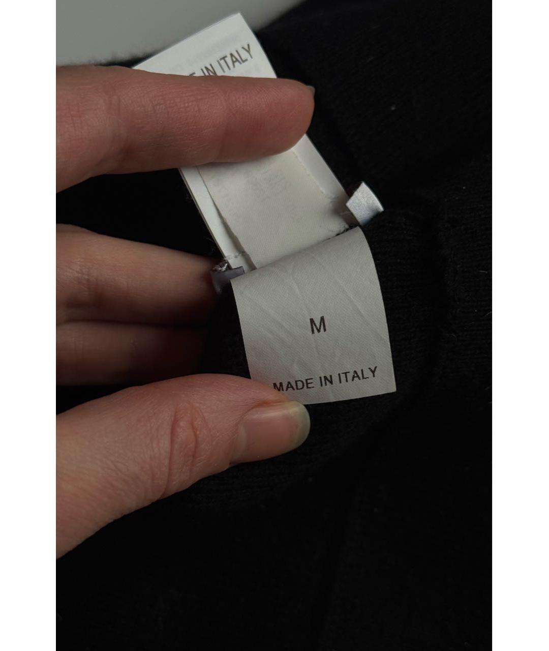 BRUNELLO CUCINELLI Черная кашемировая шапка, фото 7