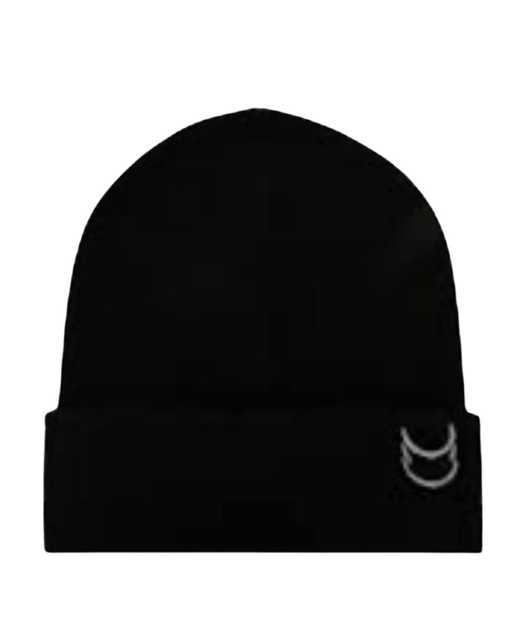 BRUNELLO CUCINELLI Черная кашемировая шапка, фото 1