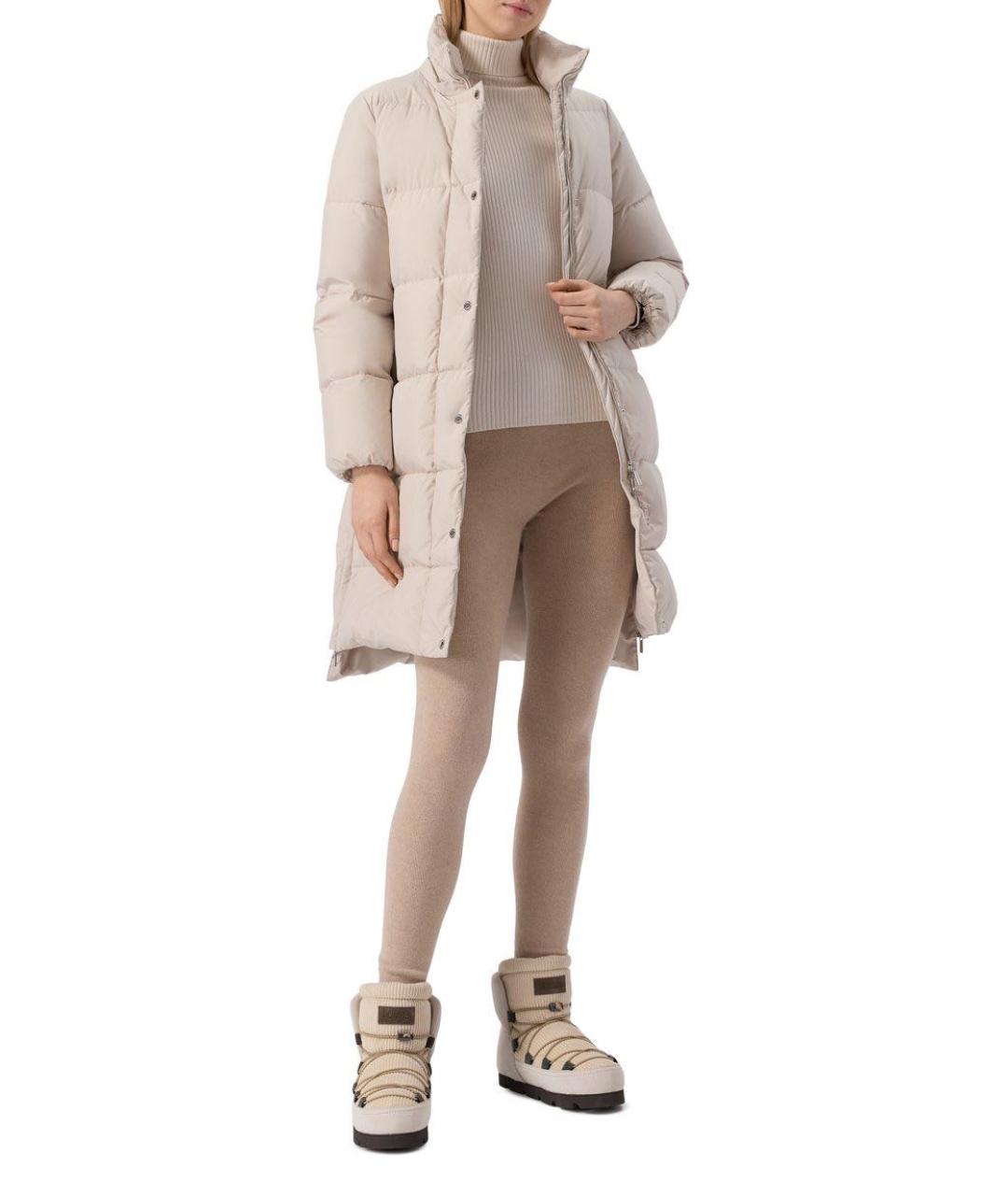 BRUNELLO CUCINELLI Бежевые замшевые полусапоги, фото 6