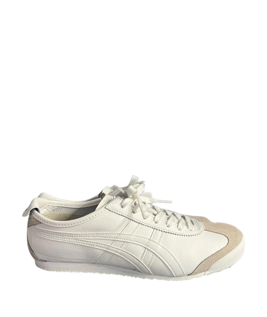 ONITSUKA TIGER Белые кожаные кеды, фото 1