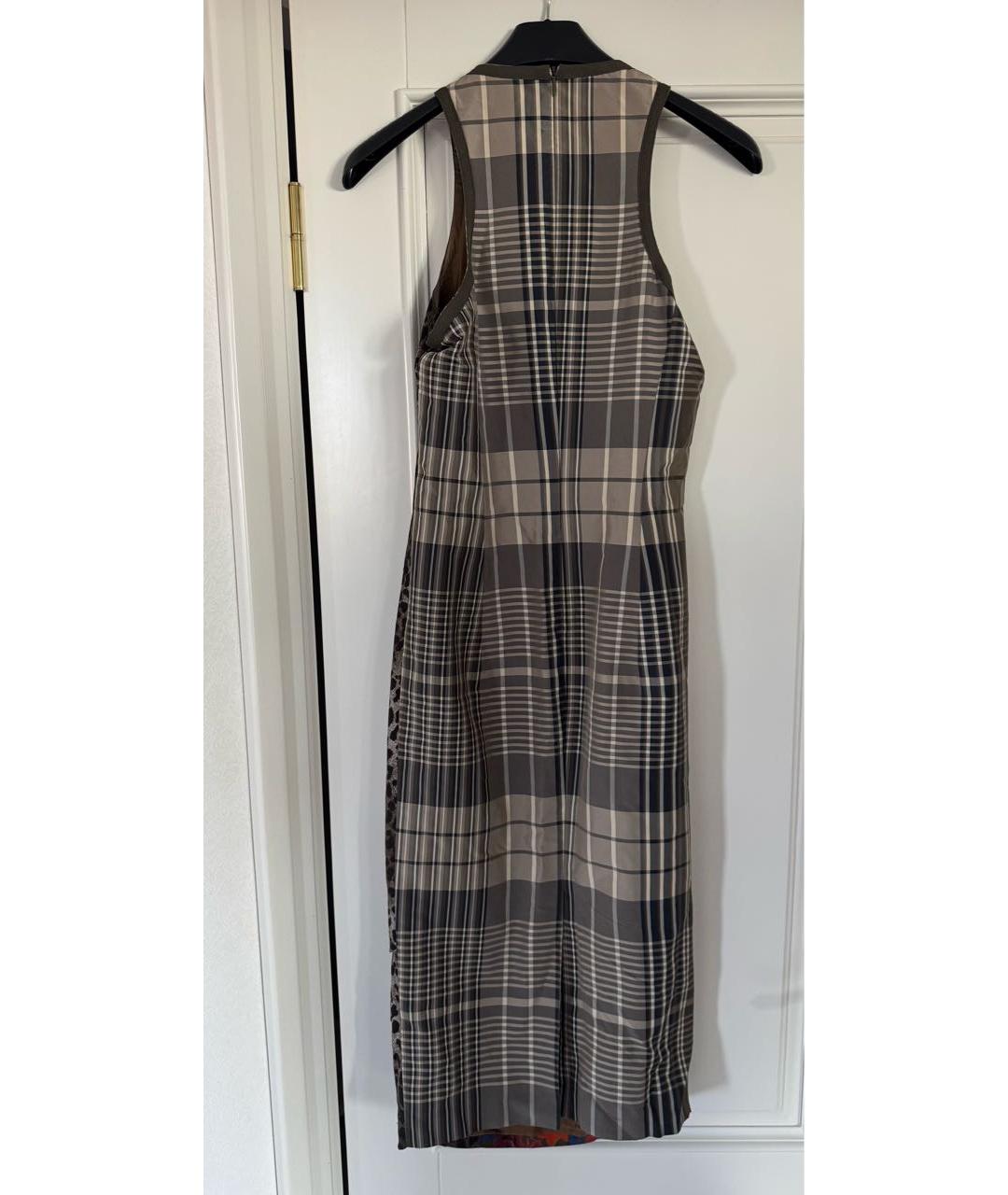 MAX MARA Мульти хлопковое повседневное платье, фото 2