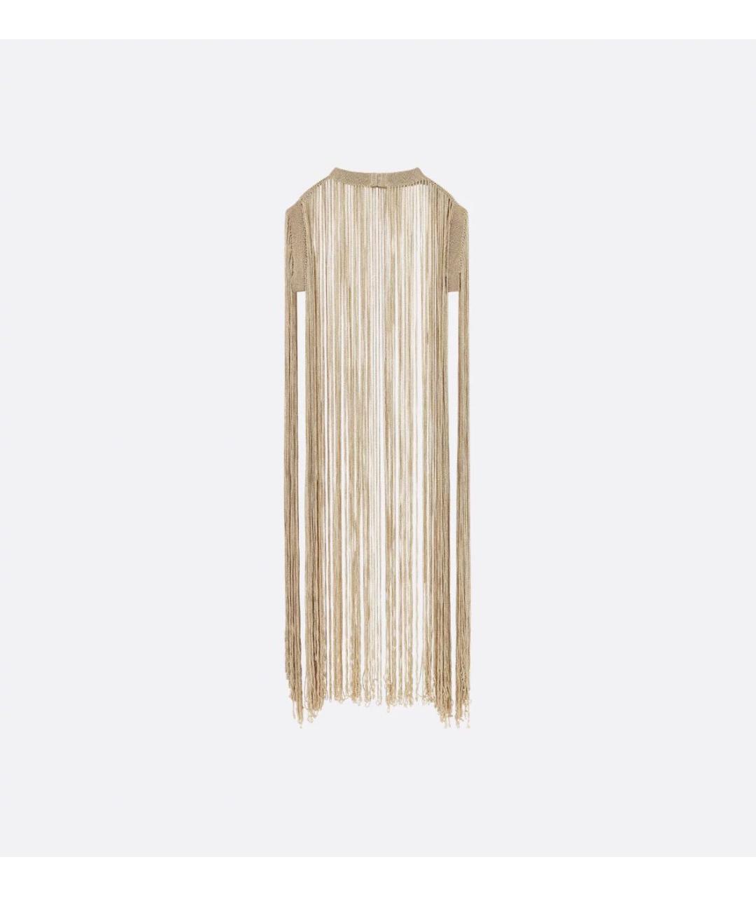 CHRISTIAN DIOR Желтое платье, фото 2