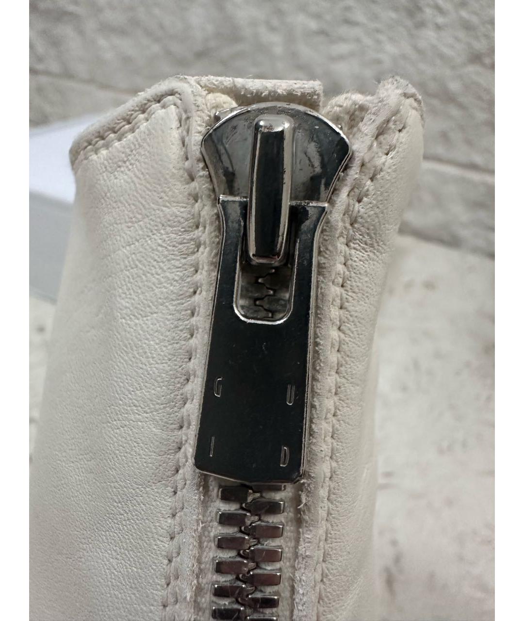 GUIDI Белые кожаные ботинки, фото 7