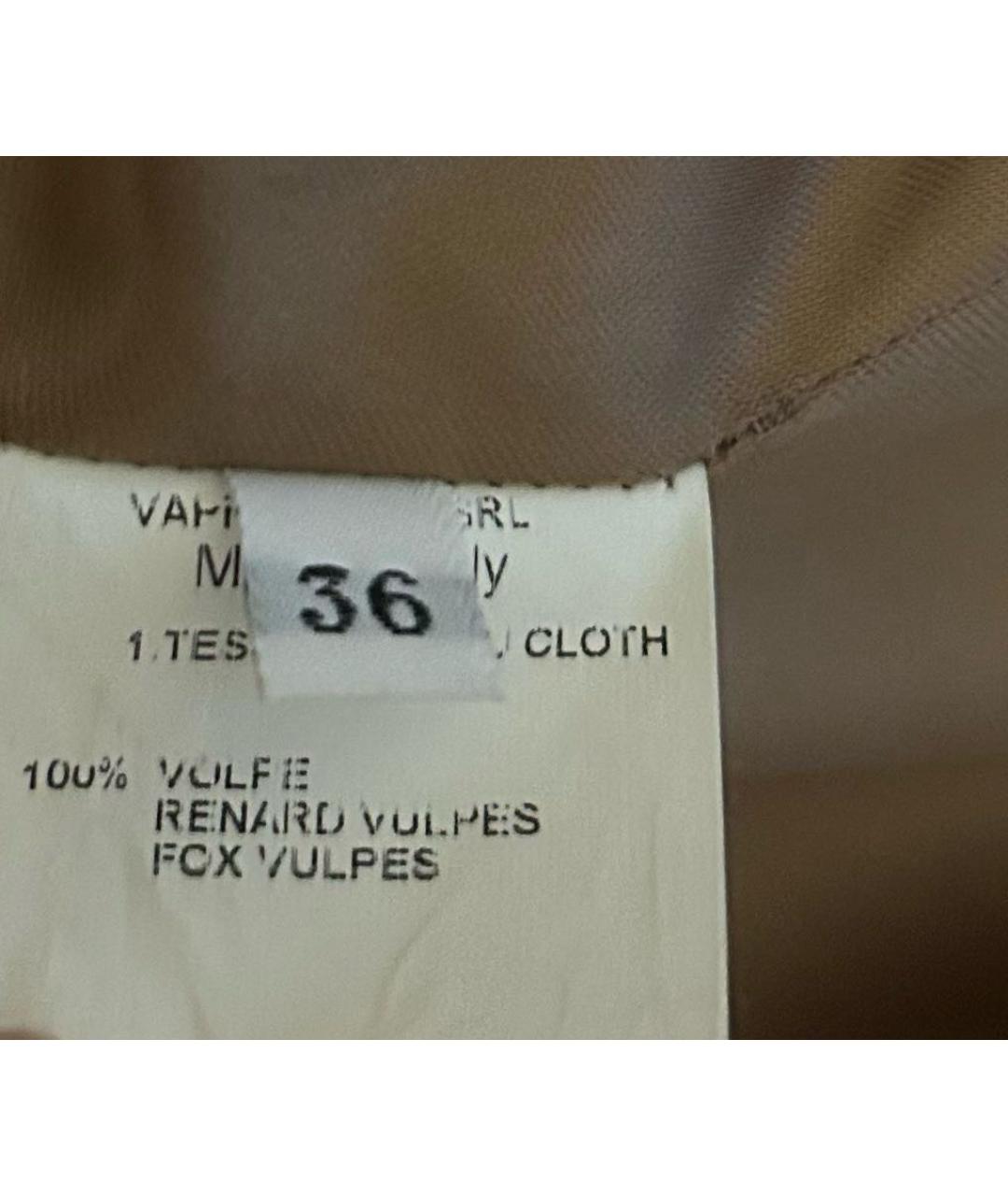 UNGARO Коричневая меховая шуба, фото 6