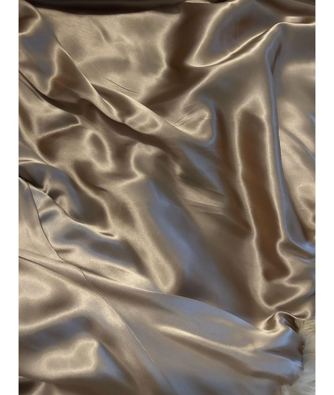 UNGARO Коричневая меховая шуба, фото 5