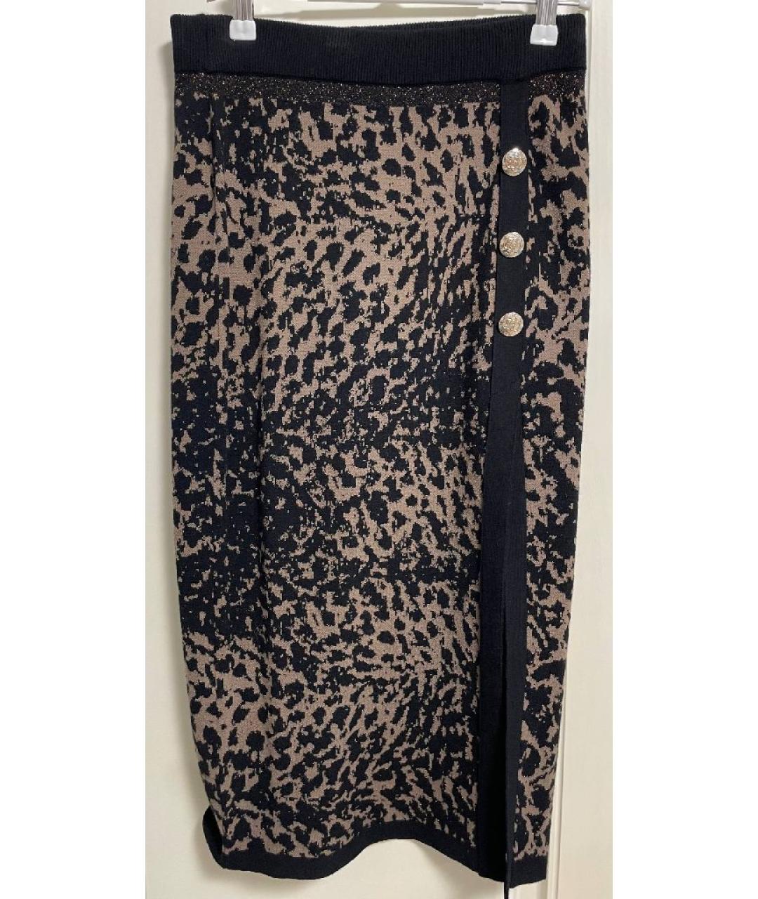 LIU JO Коричневая юбка макси, фото 7