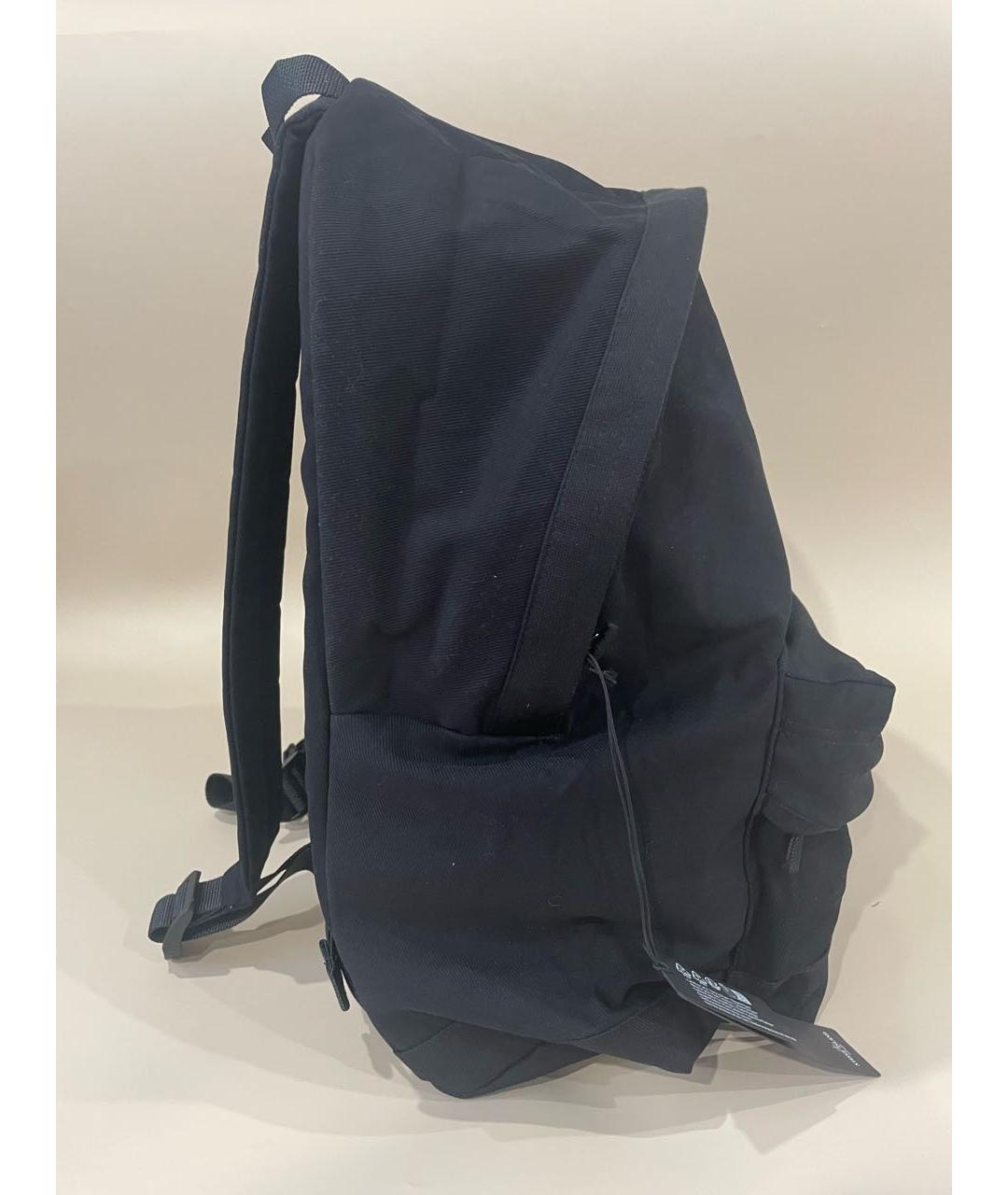 STONE ISLAND Черный тканевый рюкзак, фото 7