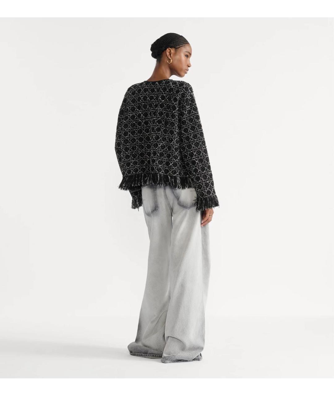 CHRISTIAN DIOR Серые хлопковые брюки широкие, фото 3