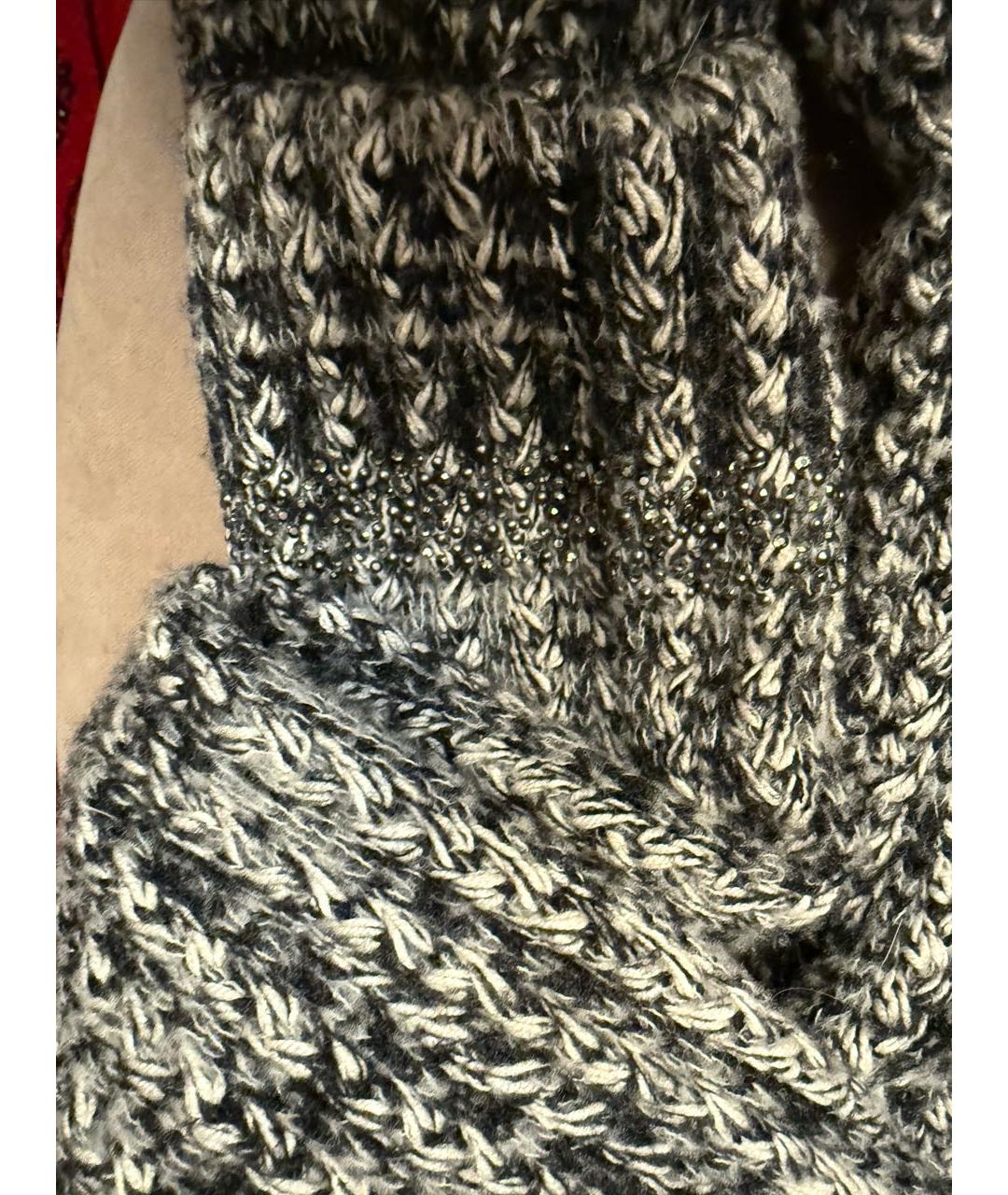 CHANEL Серый кашемировый кардиган, фото 6
