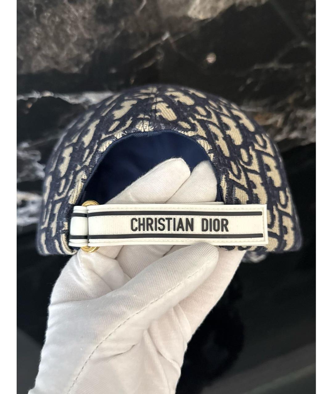 CHRISTIAN DIOR Мульти хлопковая кепка, фото 5