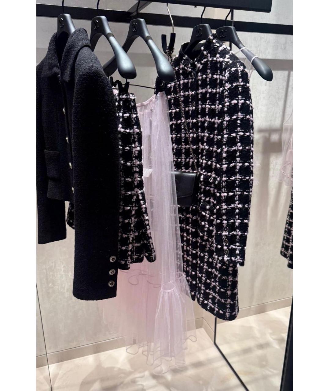 CHANEL Розовая шифоновая юбка миди, фото 4