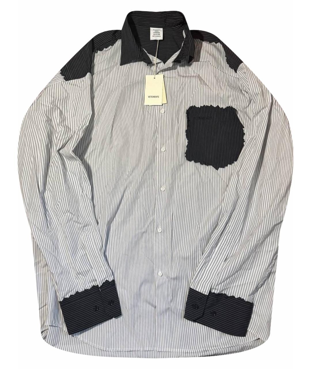 VETEMENTS Мульти хлопковая кэжуал рубашка, фото 1