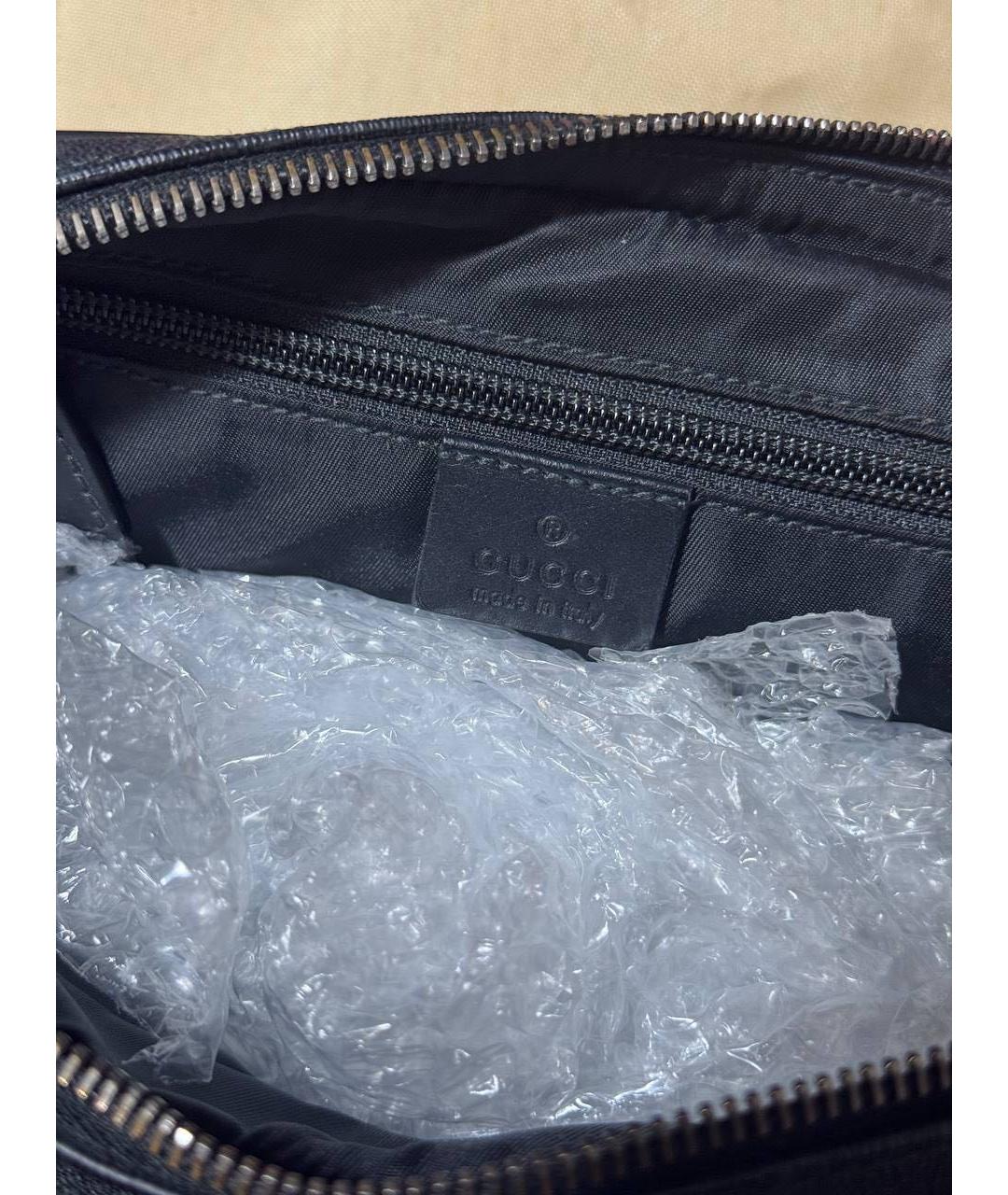 GUCCI Черная барсетка, фото 4