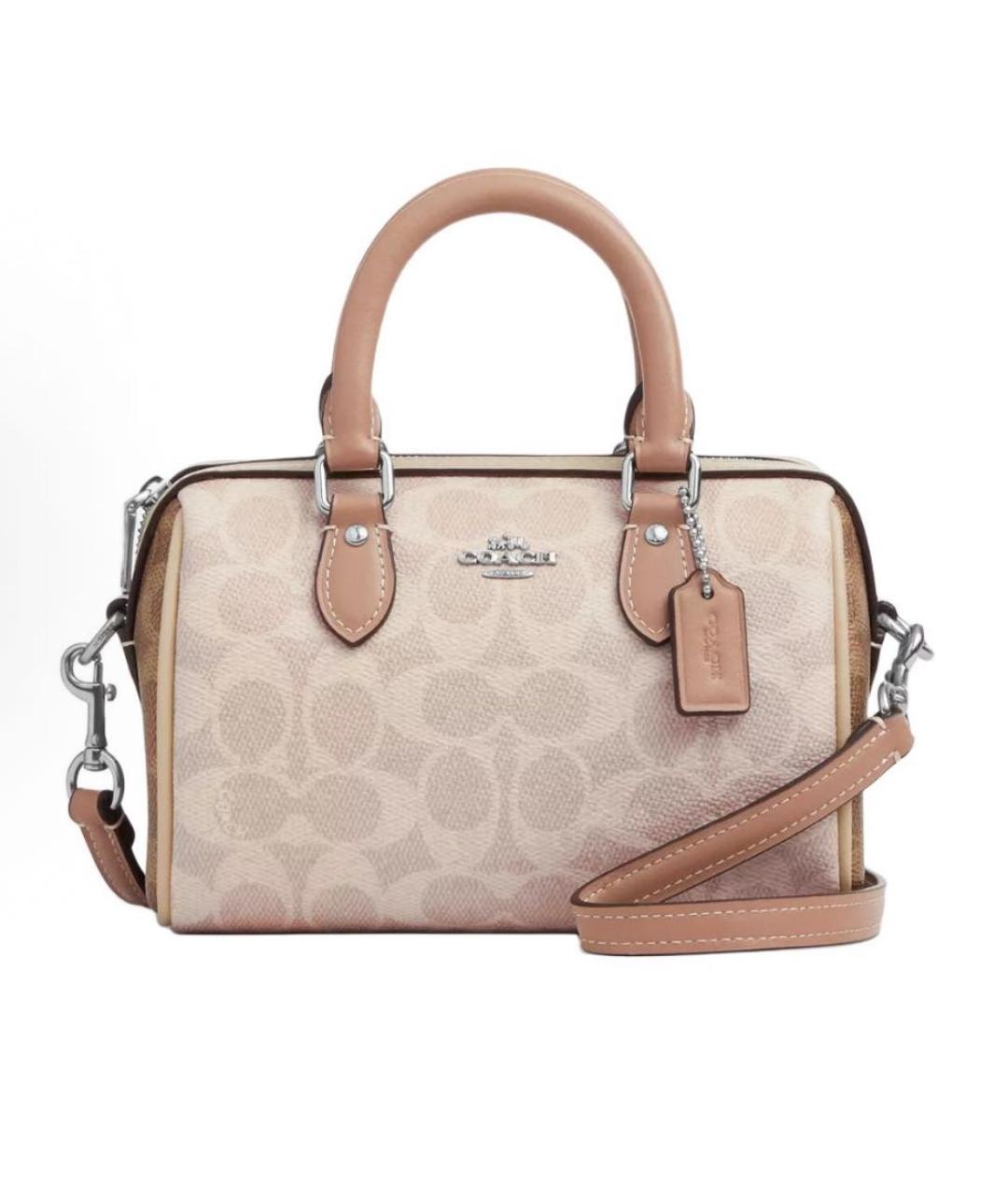 COACH Мульти кожаная сумка с короткими ручками, фото 2