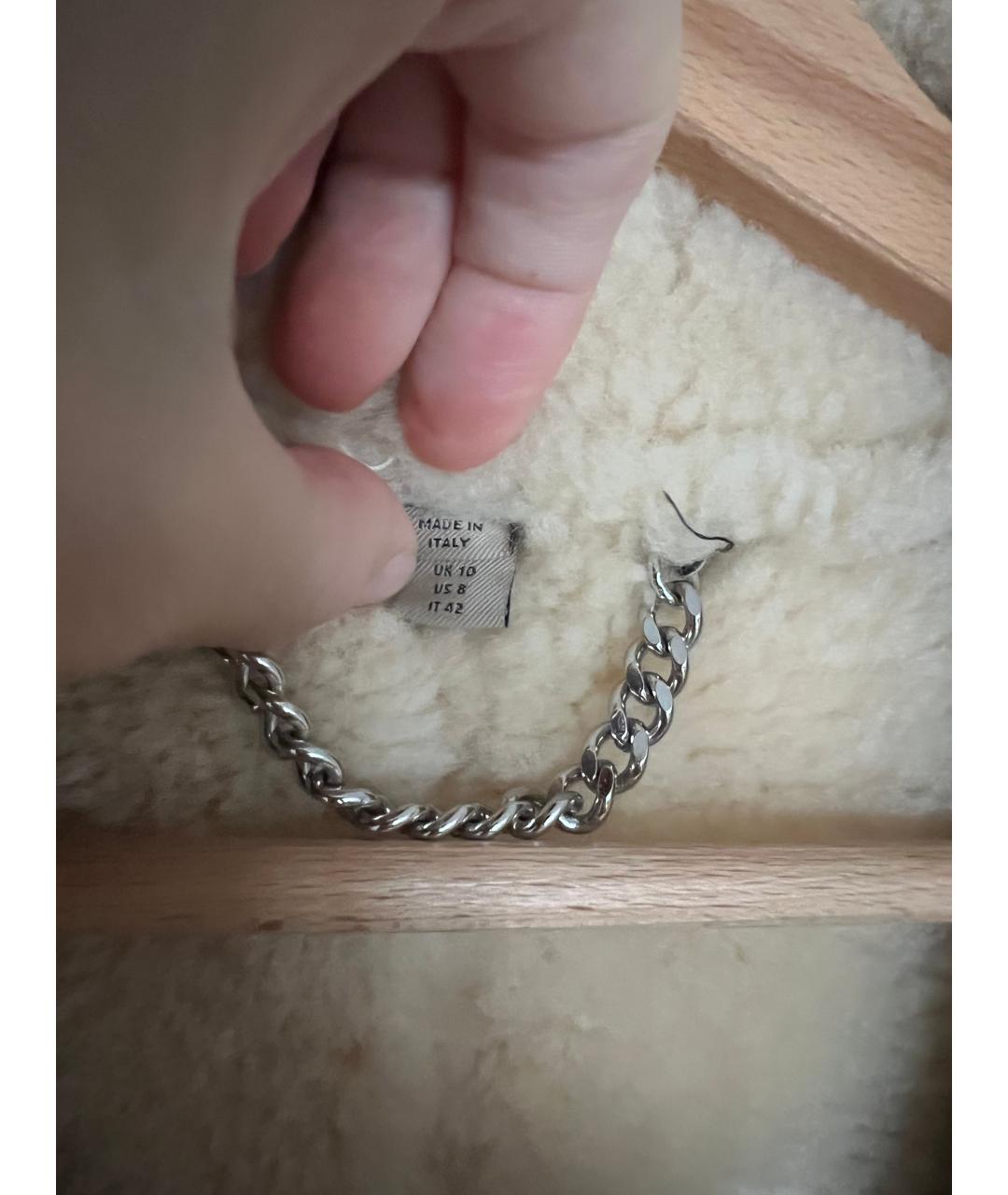 BURBERRY Коричневая кожаная дубленка, фото 3