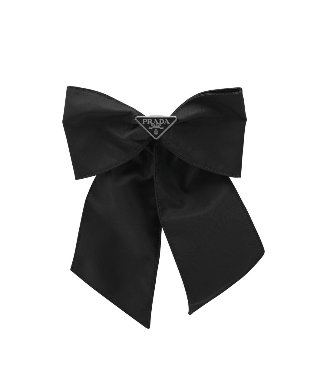 PRADA Черная заколка, фото 1