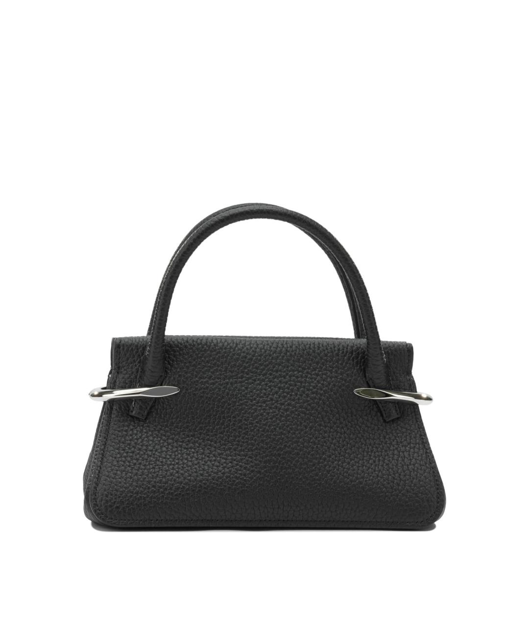 GIVENCHY Черная кожаная сумка тоут, фото 3