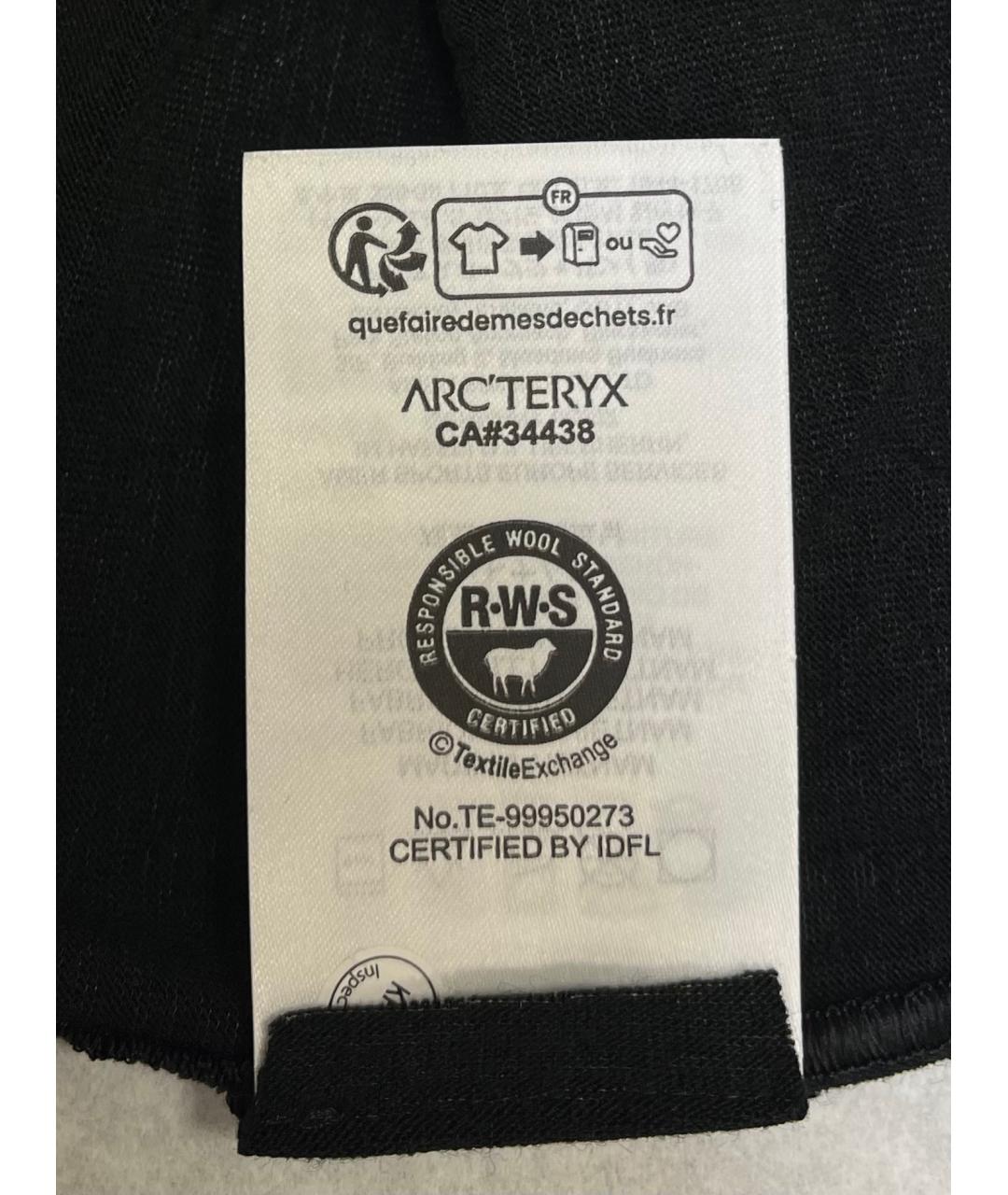 ARCTERYX Черная шерстяная шапка, фото 9