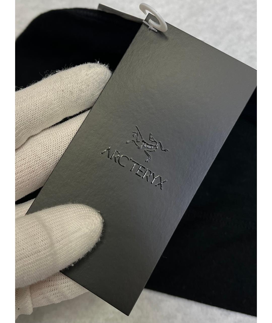 ARCTERYX Черная шерстяная шапка, фото 4