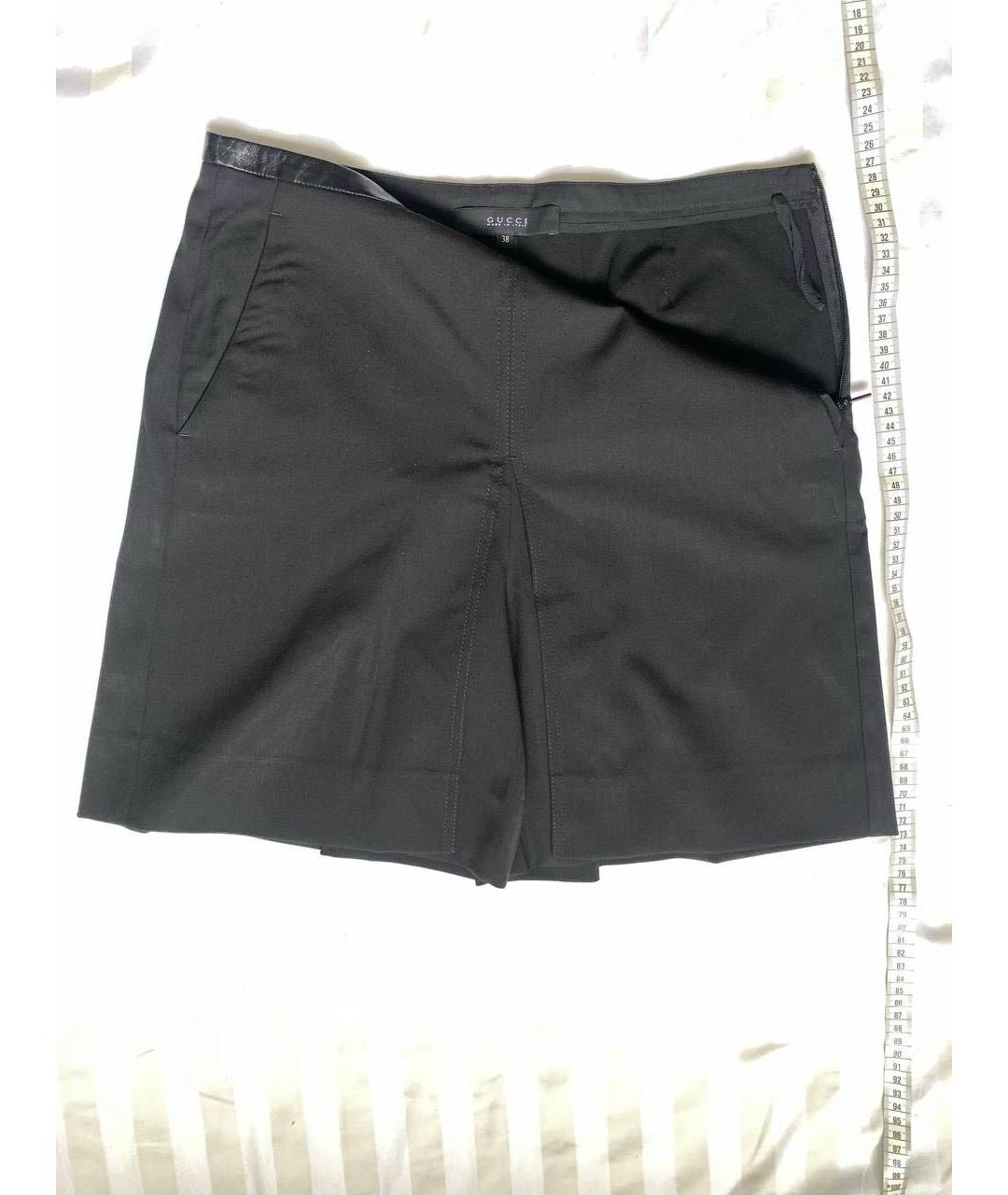 GUCCI Черная юбка-шорты, фото 5