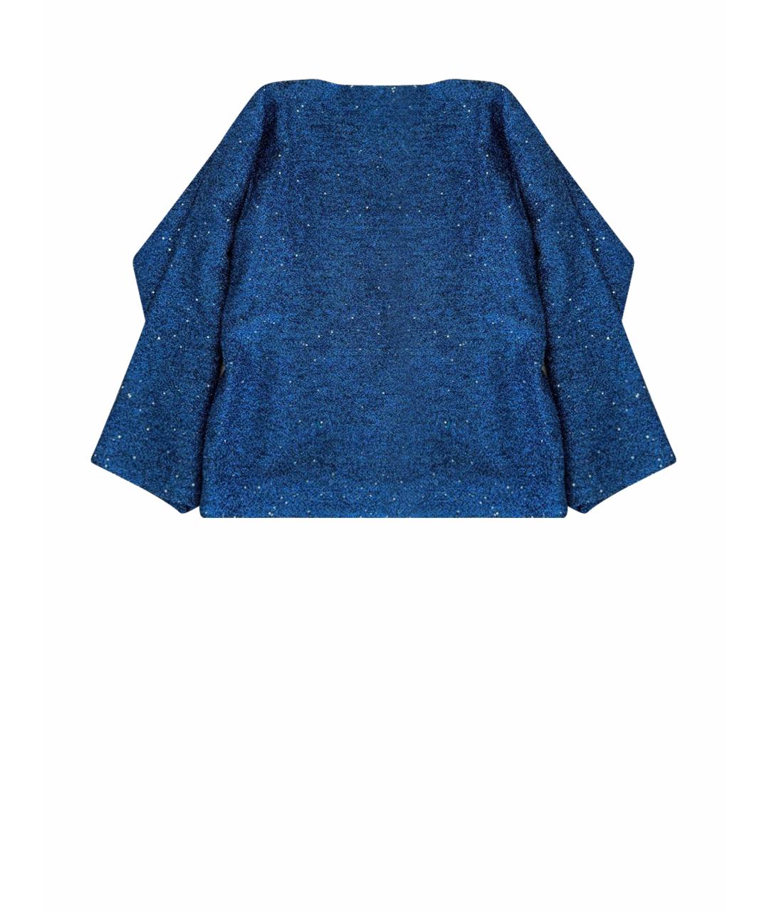 HAIDER ACKERMANN Темно-синий полиэстеровый джемпер / свитер, фото 1