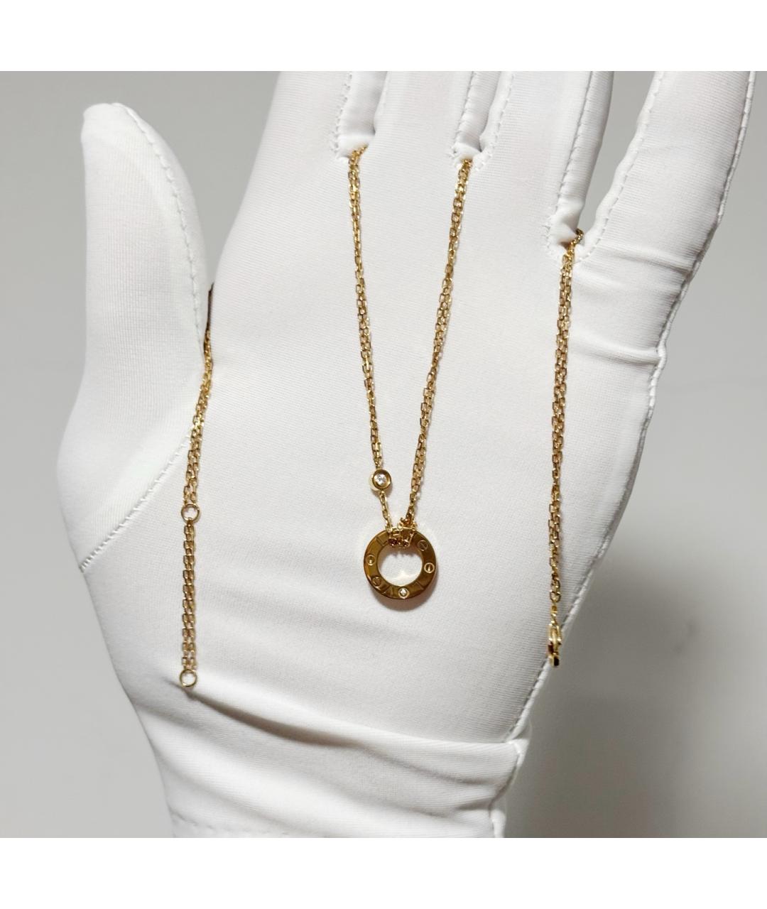 CARTIER Золотое колье из розового золота, фото 9