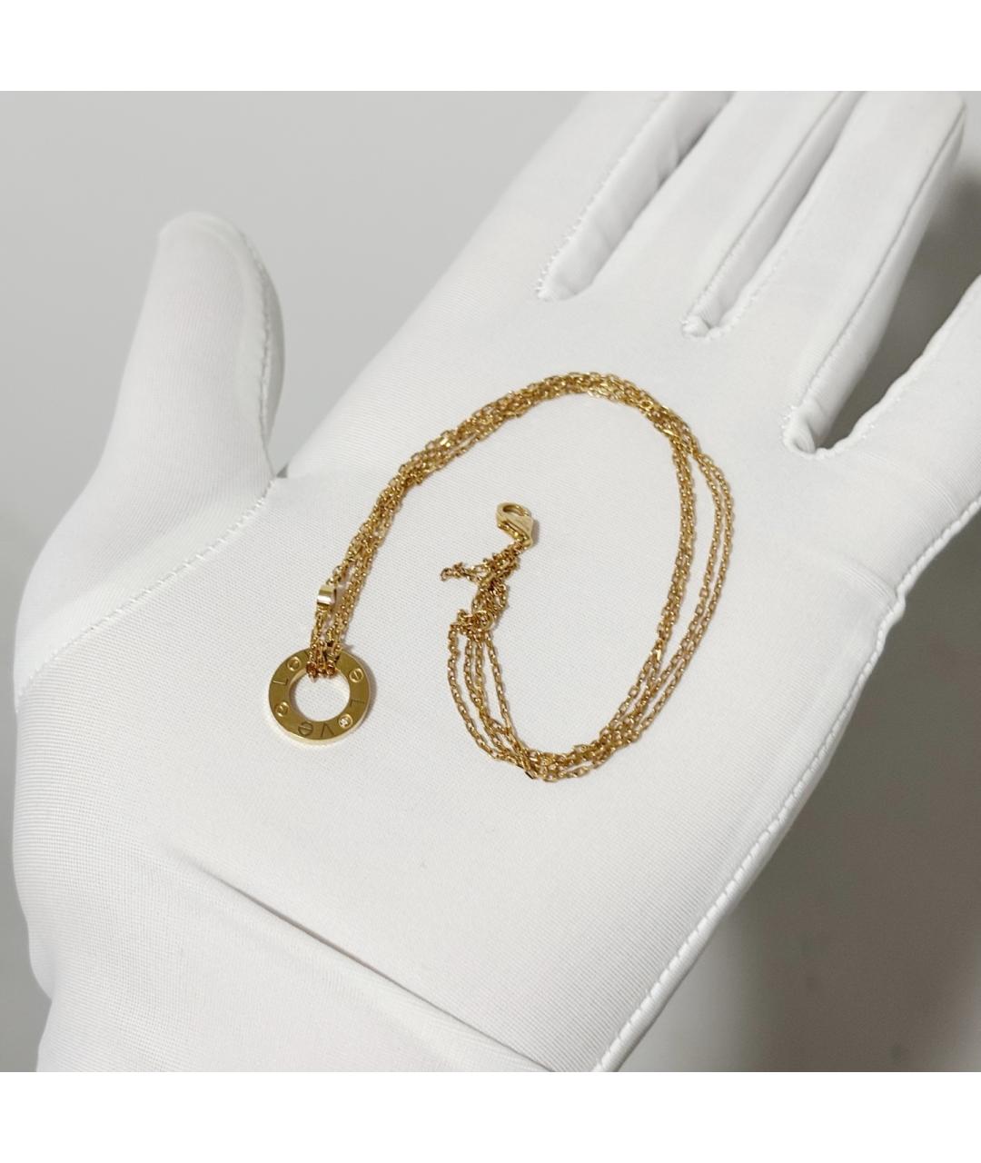 CARTIER Золотое колье из розового золота, фото 4