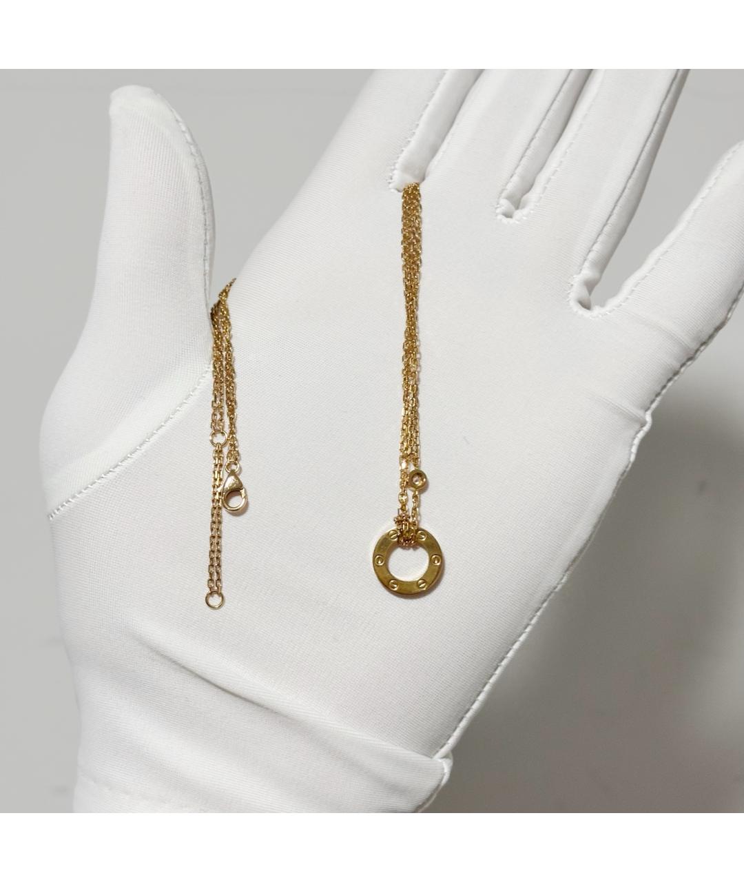 CARTIER Золотое колье из розового золота, фото 3