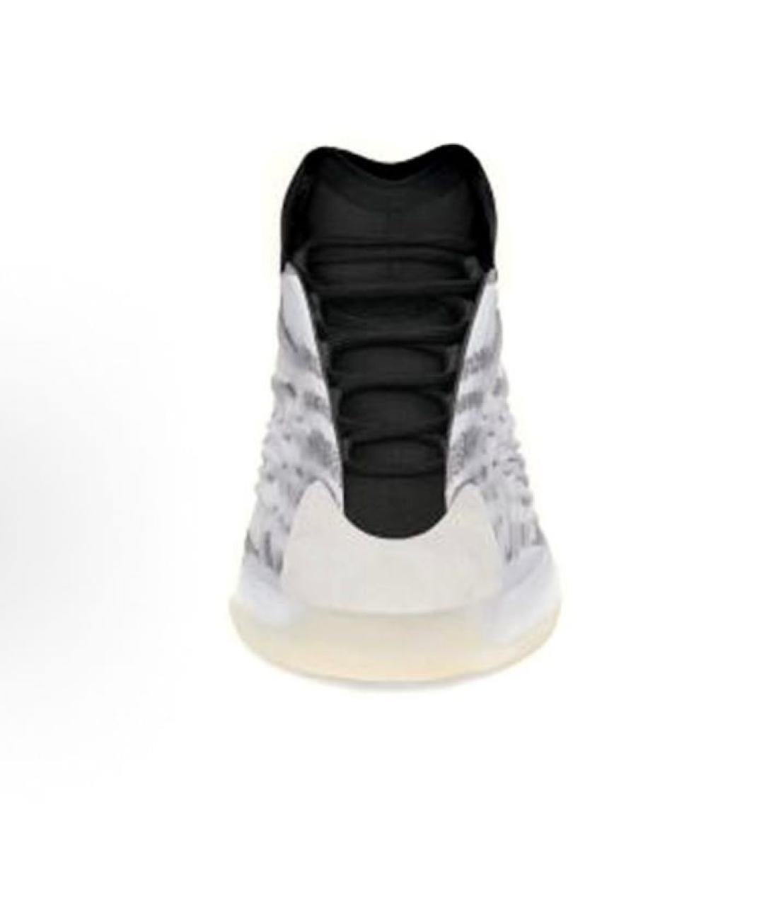 ADIDAS YEEZY Серые текстильные высокие кроссовки / кеды, фото 2