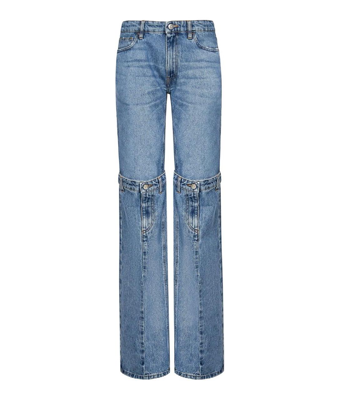 COPERNI Голубые хлопковые прямые джинсы, фото 1