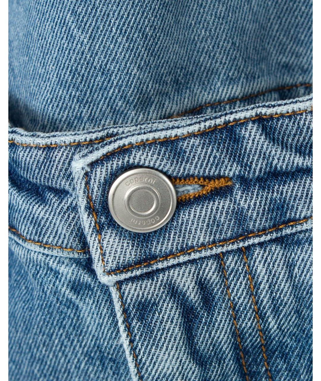 COPERNI Голубые хлопковые прямые джинсы, фото 4