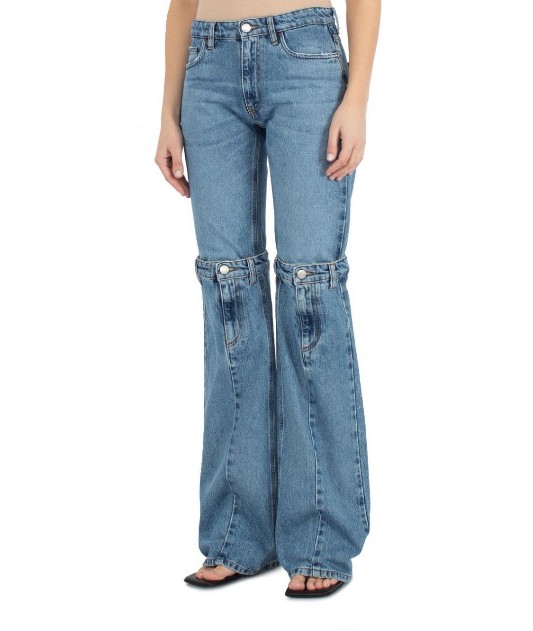 COPERNI Голубые хлопковые прямые джинсы, фото 2