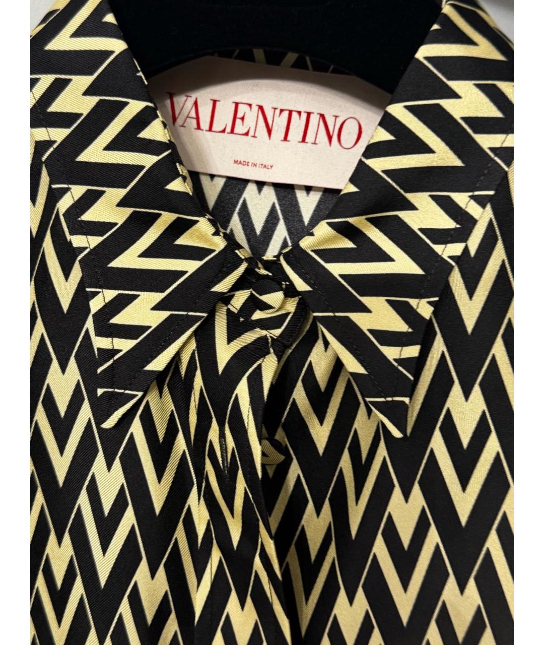 VALENTINO Мульти шелковый костюм с юбками, фото 3