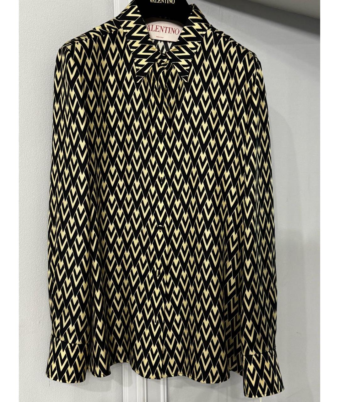 VALENTINO Мульти шелковый костюм с юбками, фото 5