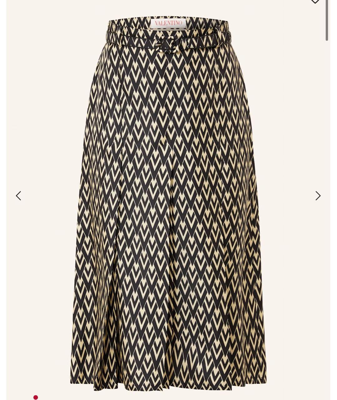 VALENTINO Мульти шелковый костюм с юбками, фото 2