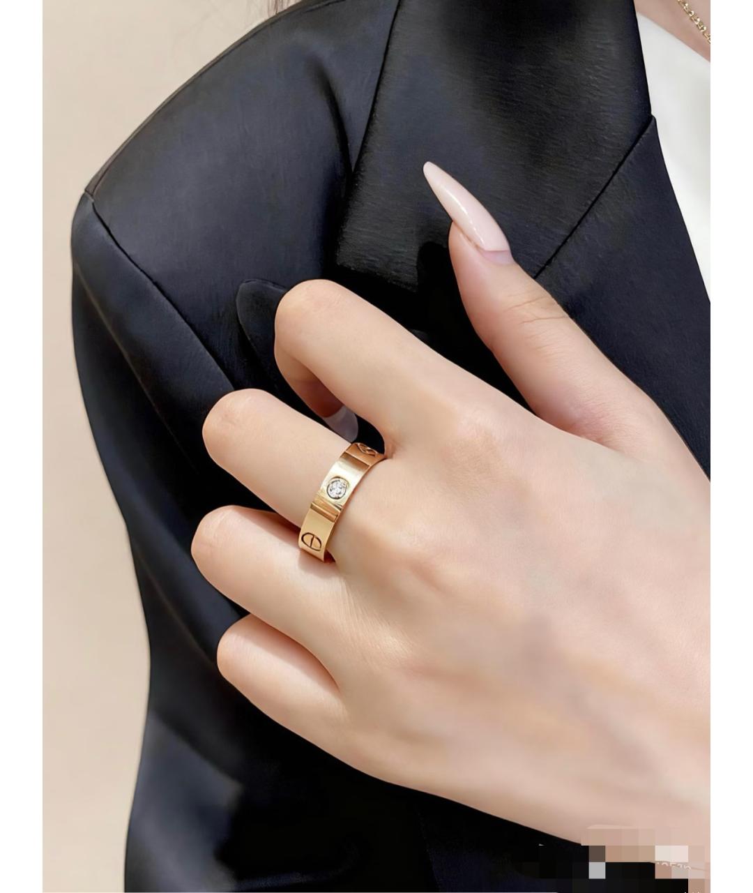 CARTIER Золотое кольцо из розового золота, фото 6