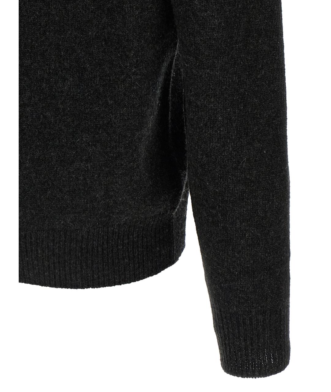 THE ROW Антрацитовый кашемировый джемпер / свитер, фото 4