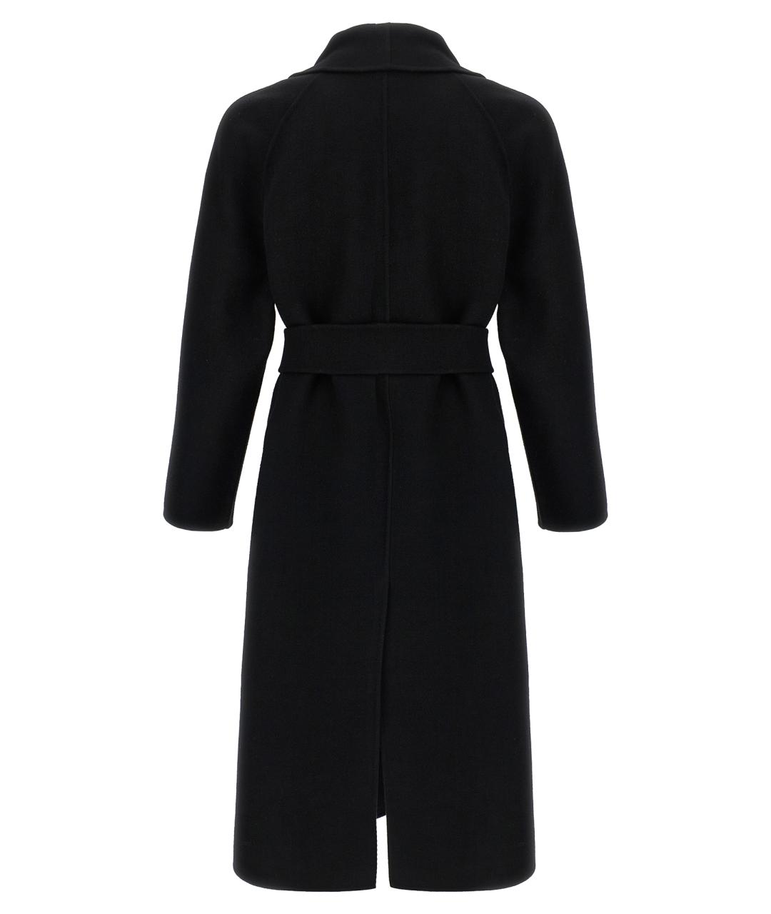 THE ROW Черное шерстяное пальто, фото 3