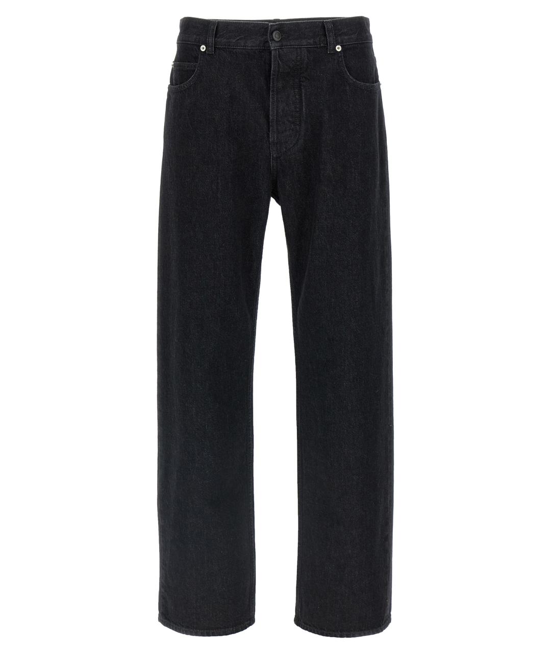 THE ROW Черные хлопковые прямые джинсы, фото 1