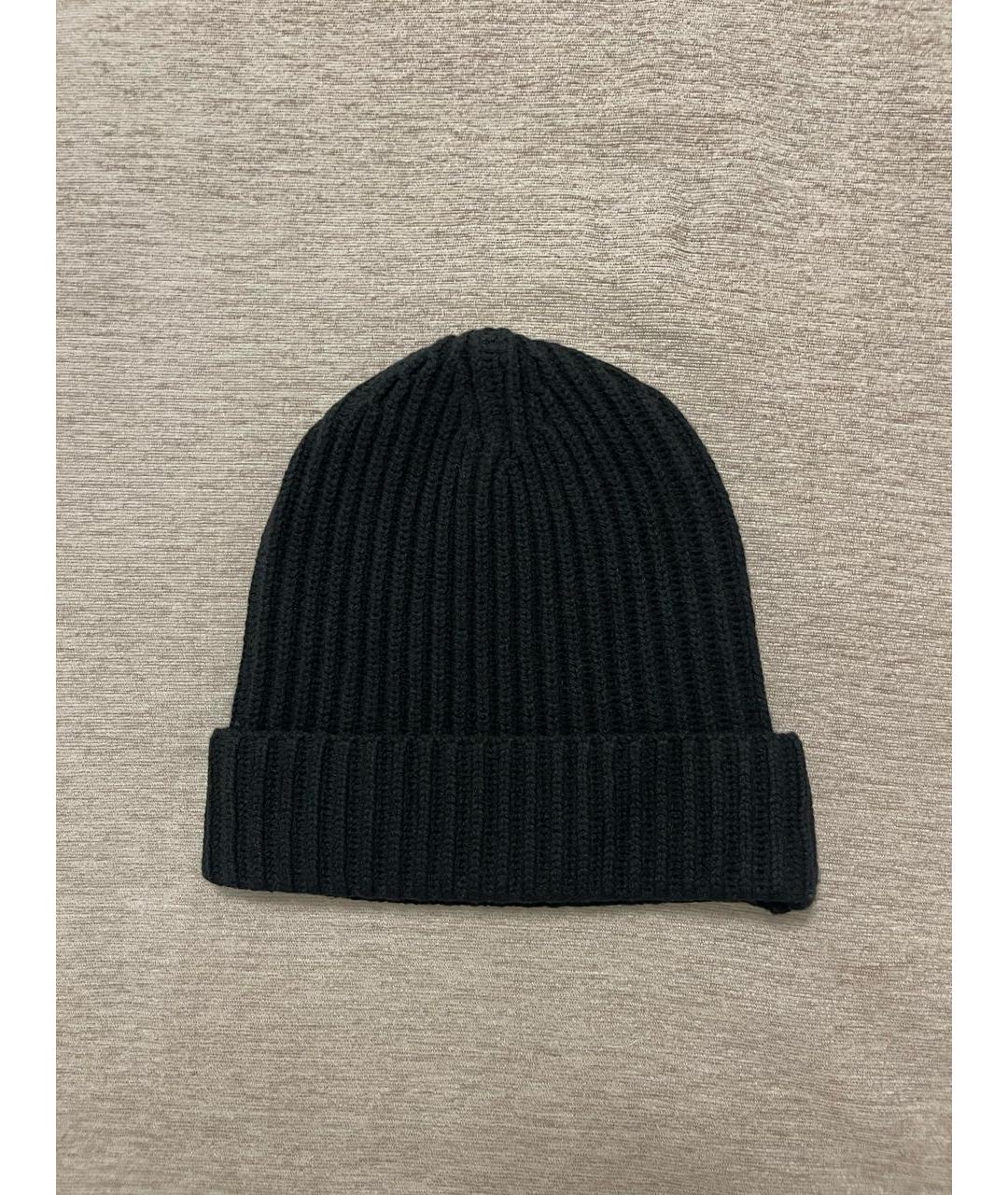 JOSEPH Черная шерстяная шапка, фото 2