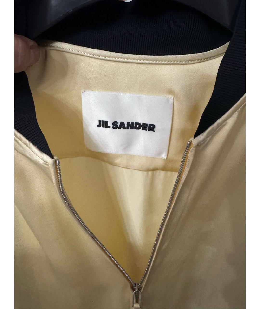JIL SANDER Мульти шелковый костюм с брюками, фото 3