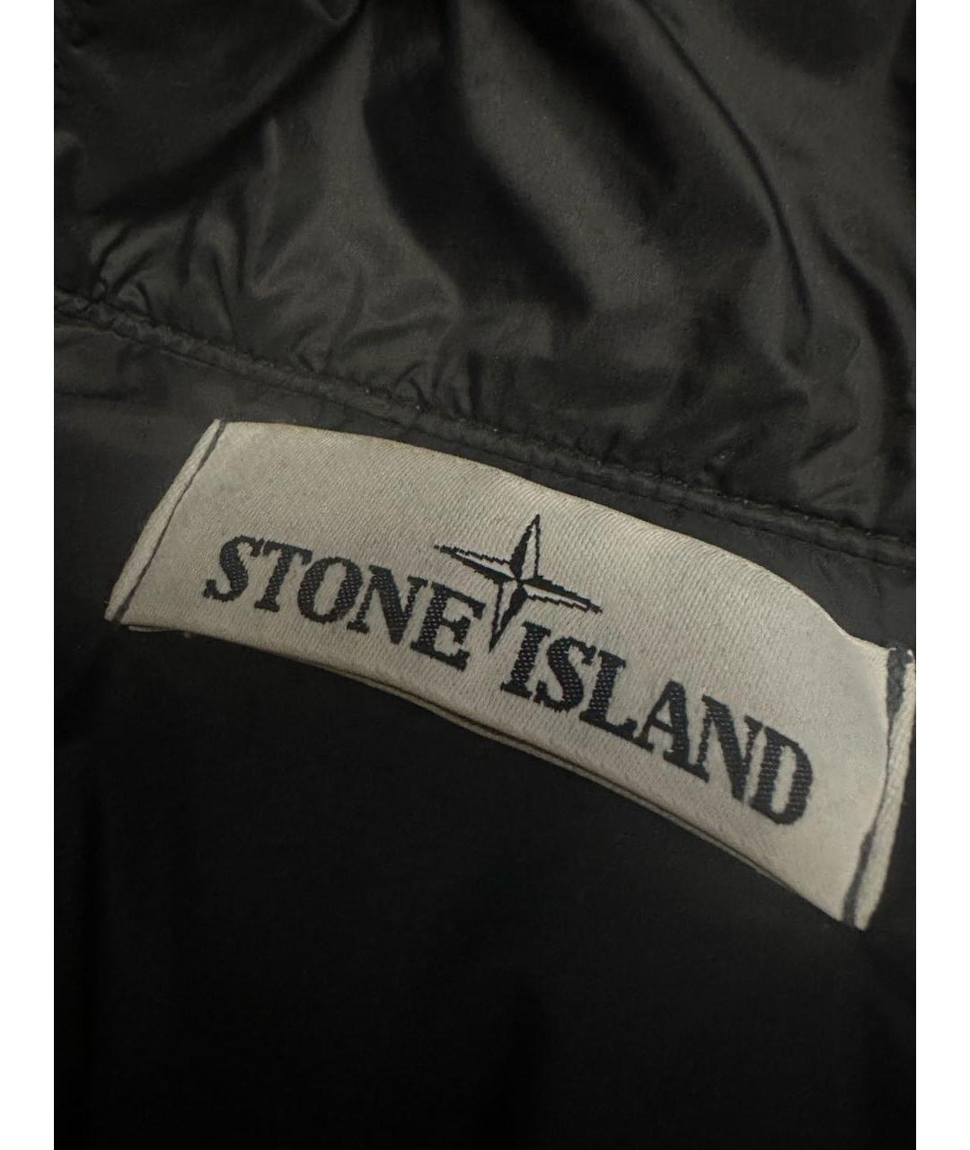 STONE ISLAND Зеленый пуховик, фото 5