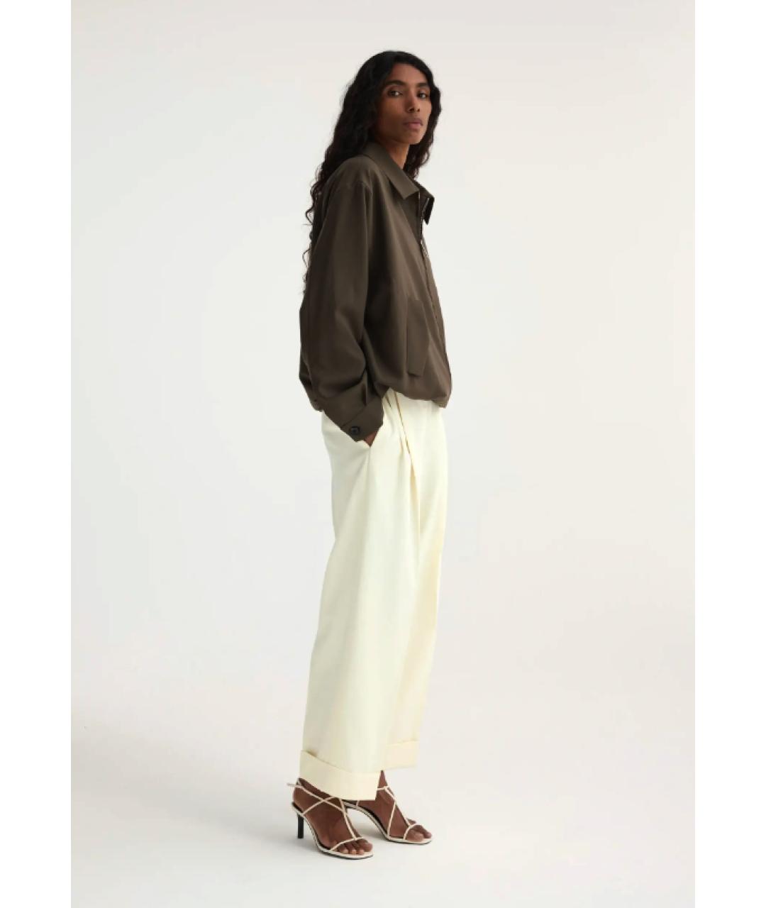 ROHE Хаки шерстяная куртка, фото 5