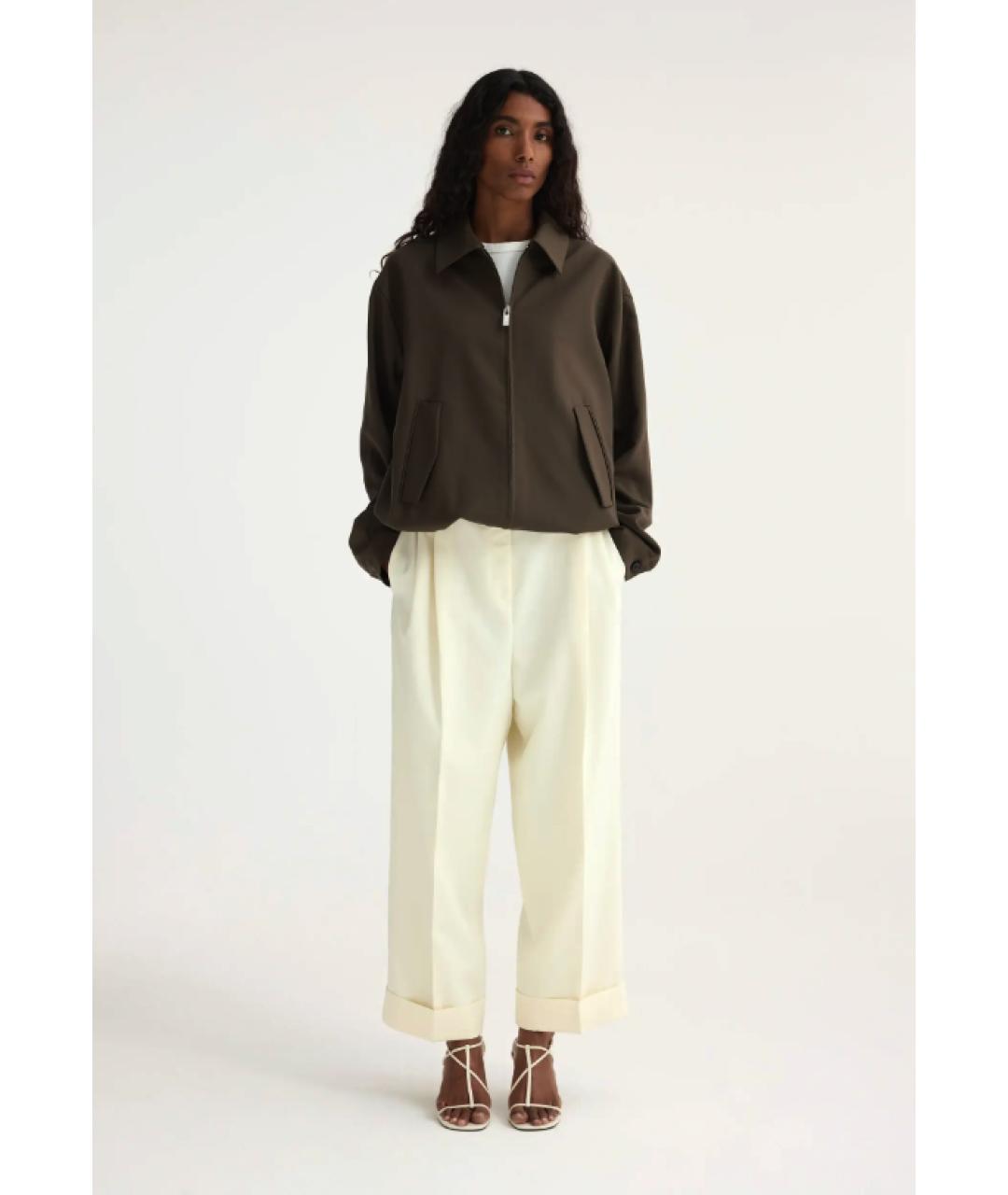 ROHE Хаки шерстяная куртка, фото 2