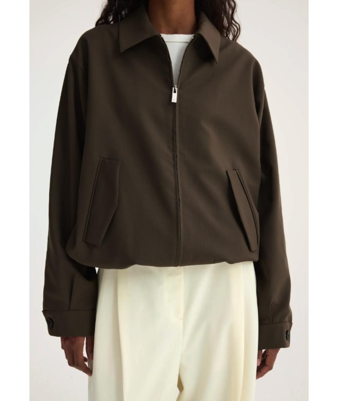 ROHE Хаки шерстяная куртка, фото 3