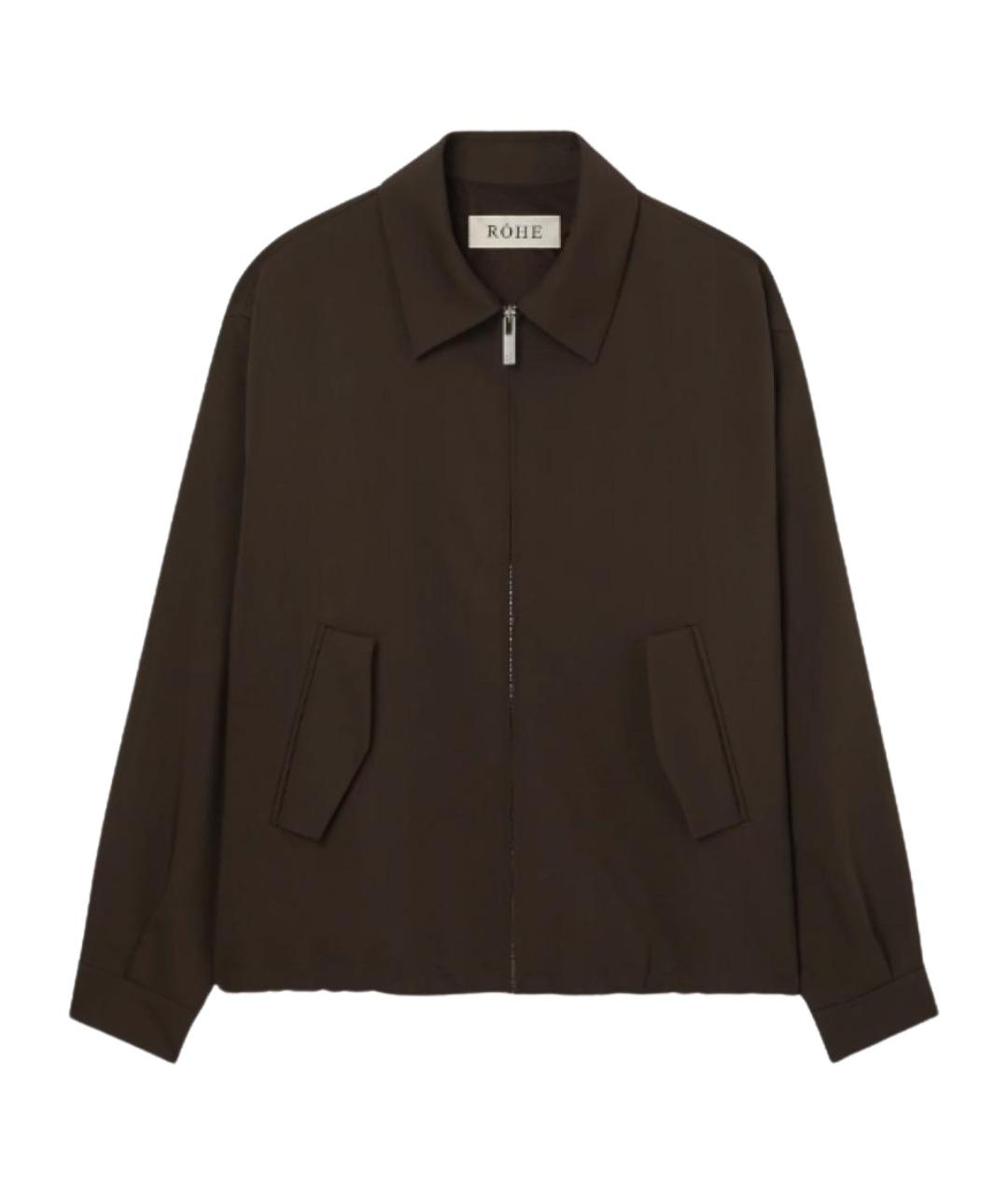ROHE Хаки шерстяная куртка, фото 1